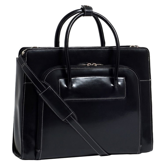 Torba na laptopa damska McKlein Lake Forest czarna