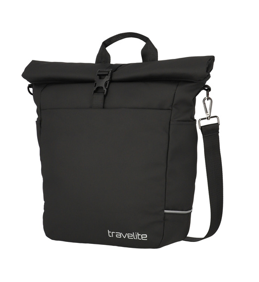 Torba na rower Travelite Basics czarna