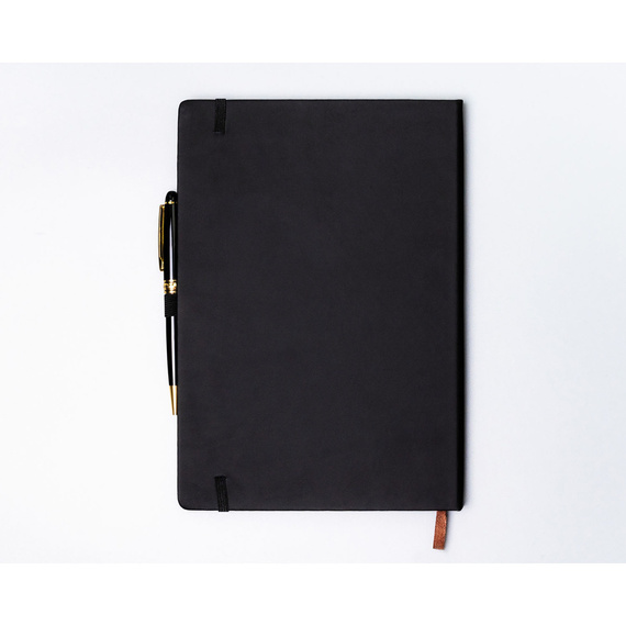 Notes B5 w kropki Peterson NOT-6-KP-51 czarny