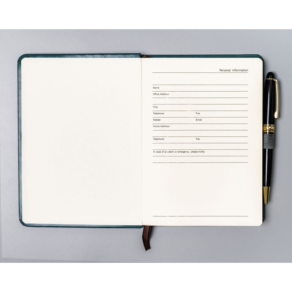 Notes B6 w linie Peterson NOT-6-LN-53 zielony