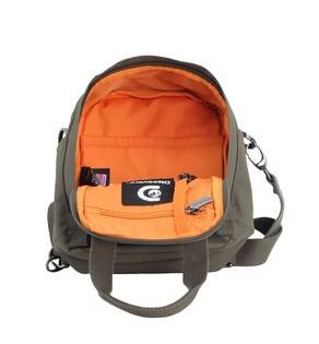 Torba na ramię z poliestru Discovery Cave 812 khaki