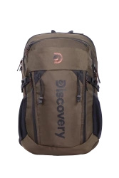 Plecak na laptopa z poliestru Discovery Path khaki