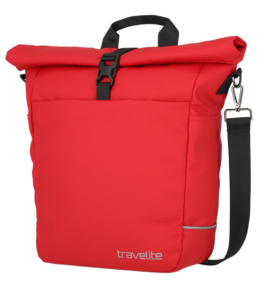Torba na rower Travelite Basics czerwona