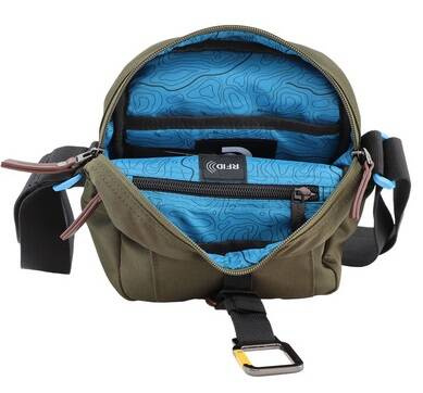 Torba na ramię z poliestru Discovery Icon 711 khaki