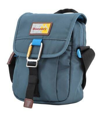 Torba na ramię z poliestru Discovery Icon 711 niebieska