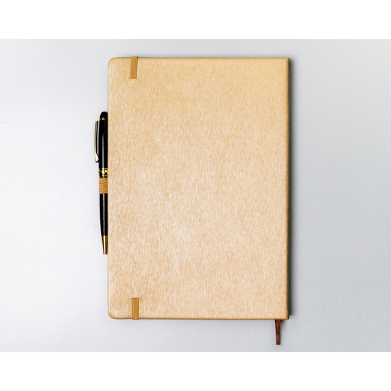 Notes B5 w kropki Peterson NOT-6-KP-Q1 beżowy