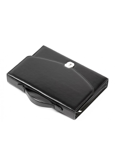 Teczka na dokumenty z eko skóry Vip Collection AK-08 czarna
