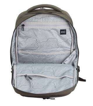 Plecak na laptopa z poliestru Discovery Downtown 942 khaki