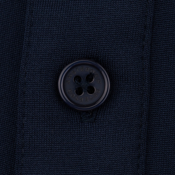 Koszulka polo męska z poliestru Peterson KPY granatowa M-XL